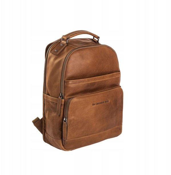 Σακίδιο πλάτης για φορητό υπολογιστή 14" The Chesterfield Brand Austin, Cognac