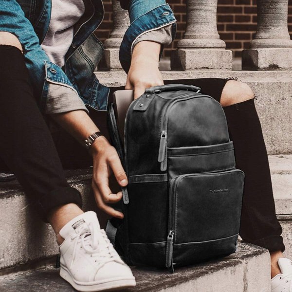 Σακίδιο Austin της Chesterfield Brand για φορητό υπολογιστή 14", Μαύρο
