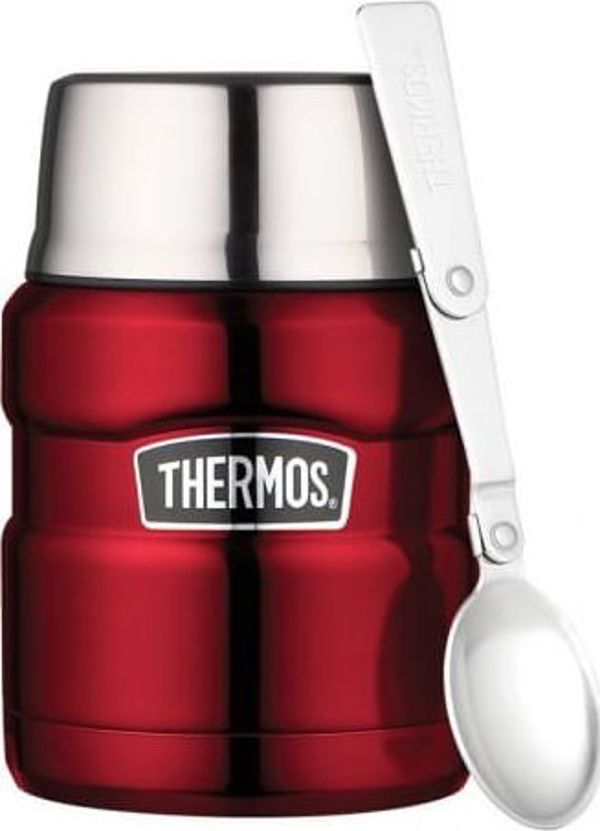 Θερμός Termos obiadowy Style TH-173021 0.47 l Κόκκινο