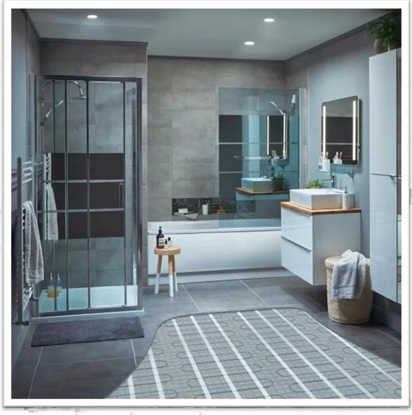 Θερμική μεμβράνη Thermoval για πλακάκια TV RSHM 160W/m2 10,0 m2