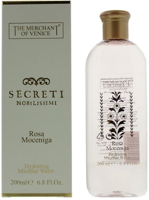The Merchant Of Venice, Rosa Moceniga, Essence of Rosa Moceniga, Hydrates and refreshes the skin, Micellar Water, All skin types, including sensitive skin, 200 ml For Women