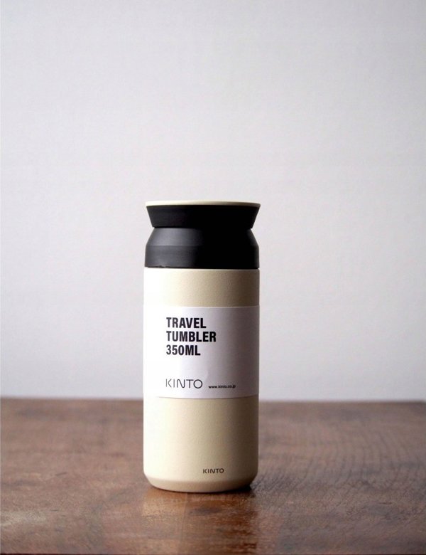 Θερμός KINTO Travel Λευκό, 350 ml