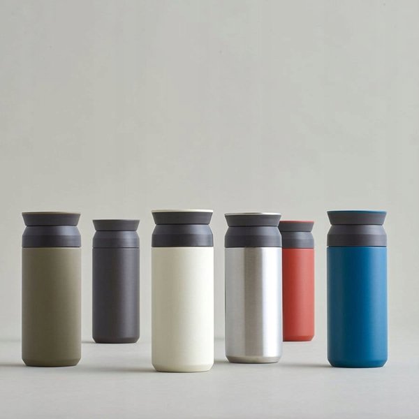 Θερμός KINTO Travel Λευκό, 350 ml