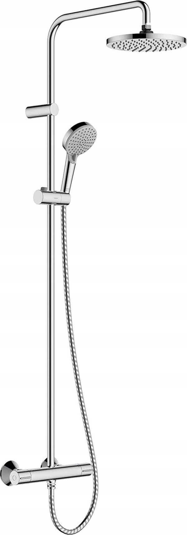 Θερμοστατικό σύστημα ντους Hansgrohe Vernis Blend 200 1jet EcoSmart, 26089000, χρώμιο