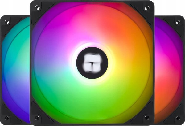 Thermalright TL-C12C-S X3 PWM ARGB 3τμχ. (Μαύροι) Ανεμιστήρες