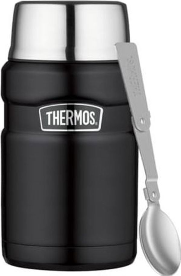 Θερμός Termos obiadowy Style TH-173053 0.71 l Μαύρο