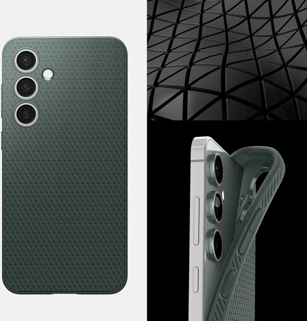 Θήκη Spigen Liquid Air για Samsung Galaxy S25 πράσινο