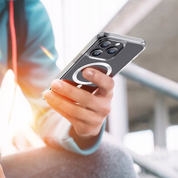 Dux Ducis Θήκη για iPhone 15 Pro με MagSafe Dux Ducis Clin - διάφανη