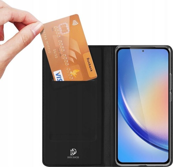 Dux Ducis Θήκη Dux Ducis Skin Pro για Samsung A35 5G με καπάκι - μαύρο
