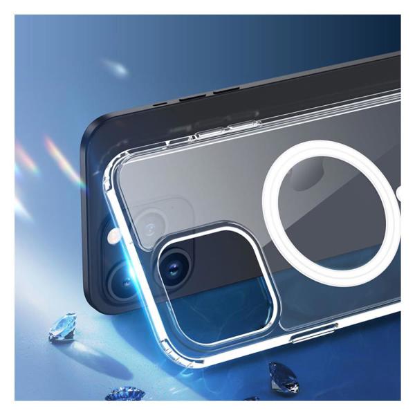 Θήκη TPU & PC Dux Ducis Clin Magnetic MagSafe Apple iPhone 15 Pro Max Διάφανο