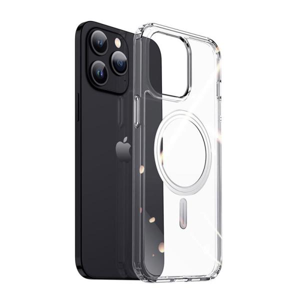 Θήκη TPU & PC Dux Ducis Clin Magnetic MagSafe Apple iPhone 15 Pro Max Διάφανο