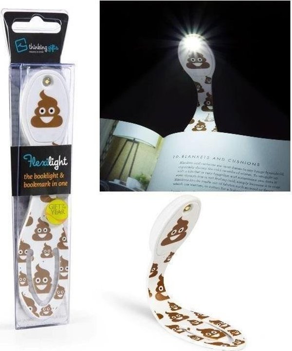 Thinking Gifts Flexilight Poo - Φωτιστικό βιβλίου - Poo 11637957 5060213019447