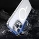 Θήκη 4kom.pl για iPhone 16 Pro MagStand MagSafe στο τηλέφωνο Clear