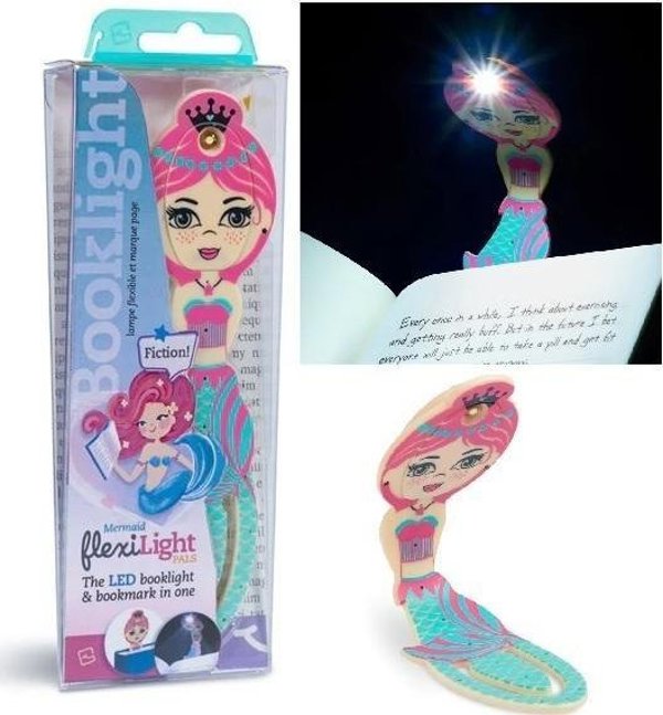 Thinking Gifts Flexilight Pals Mermaid Teal - Φωτιστικό βιβλίου 13756580 5060058360667