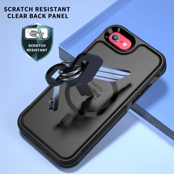Θήκη 4smarts Defend UltiMag για iPhone SE3 / SE2 / 8 / 7, μαύρο