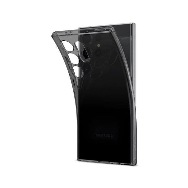Θήκη TPU Spigen Liquid Crystal Samsung S928B Galaxy S24 Ultra 5G Διάφανο-Γκρι