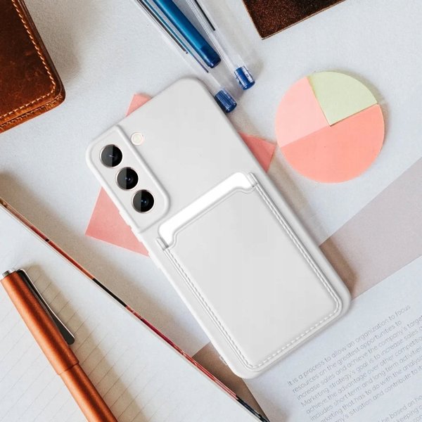 Θήκη 4kom.pl CARD CASE για SAMSUNG A55 5G λευκό