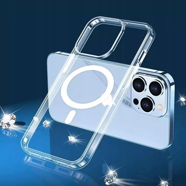 Θήκη 4kom.pl Flexair Hybrid MagSafe για Apple iPhone 14 Pro Clear