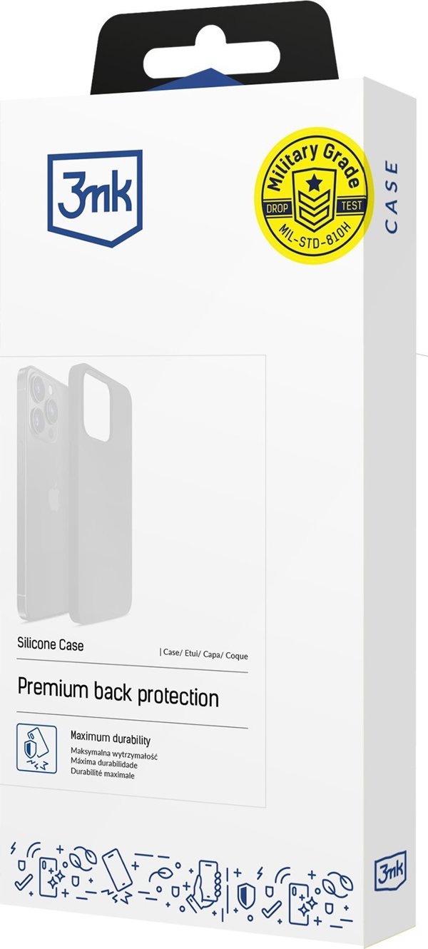 Θήκη Σιλικόνης 3MK Για Samsung Galaxy A35 5G - Μαύρη