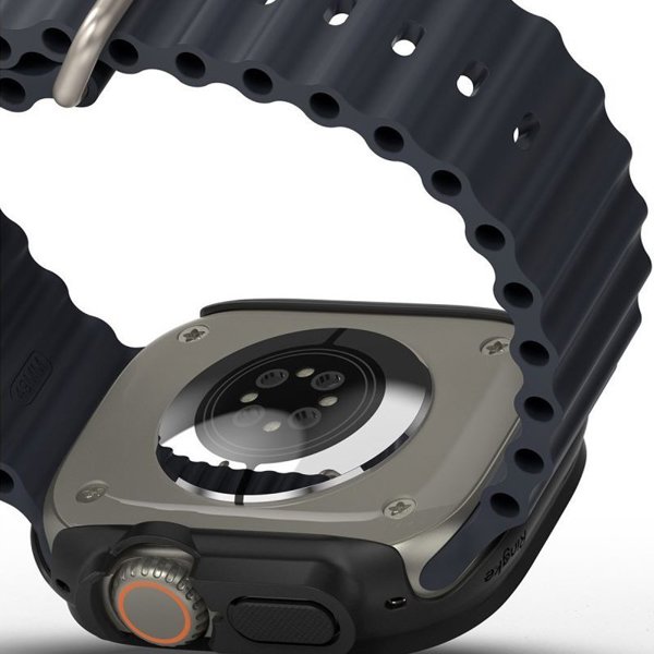 Ringke RINGKE SLIM 2-PACK APPLE WATCH ULTRA (49 MM) ΔΙΑΦΑΝΕΣ & ΜΑΤ ΜΑΥΡΟ