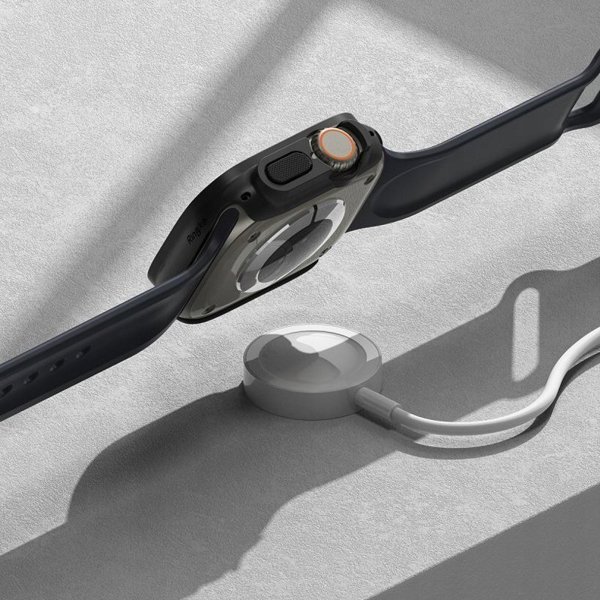 Ringke RINGKE SLIM 2-PACK APPLE WATCH ULTRA (49 MM) ΔΙΑΦΑΝΕΣ & ΜΑΤ ΜΑΥΡΟ