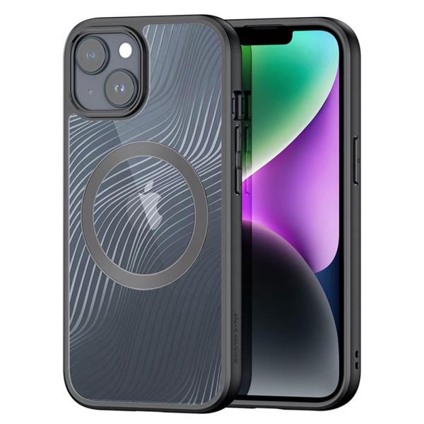 Θήκη TPU & PC Dux Ducis Aimo Magnetic MagSafe Apple iPhone 15 Μαύρο