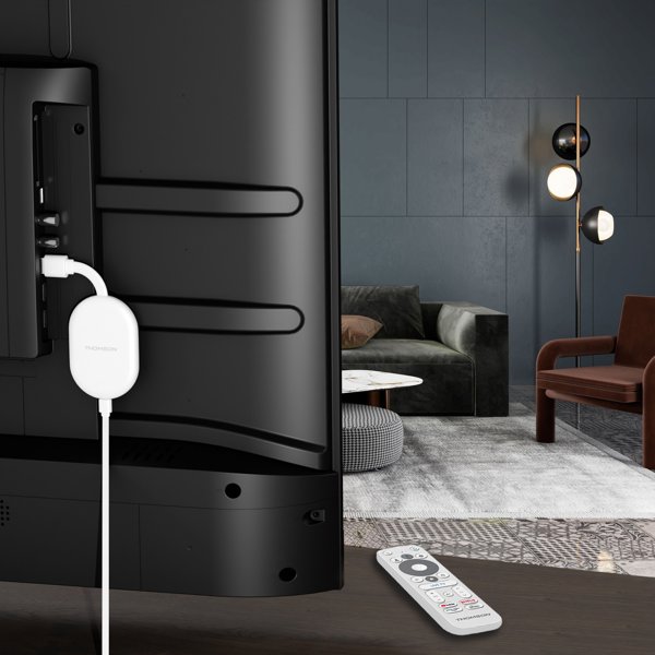 Συσκευή Streaming Thomson Google TV Go 150 Cast 4K - Λευκό