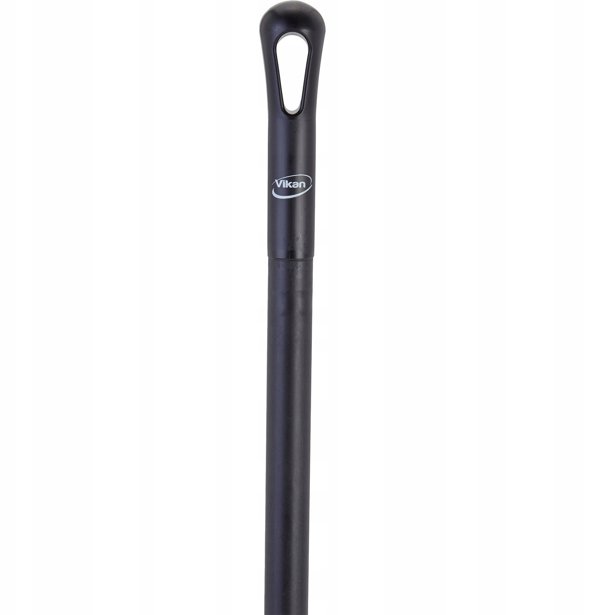 Λαβή με σπείρωμα, Vikan, 150cm, Ø3.2cm, μαύρο, γυαλί/PP, εξαιρετικά υγιεινό