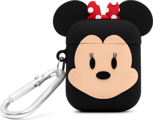 Thumbs Up Προστατευτική Θήκη PowerSquad Minnie Mouse για AirPods 1/2 μαύρο-κόκκινο