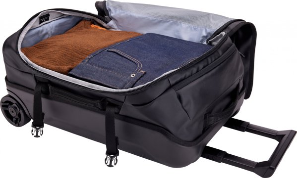 Thule Thule | Carry-on Wheeled Duffel Suitcase, 55cm | Chasm | Luggage | Black | Waterproof
