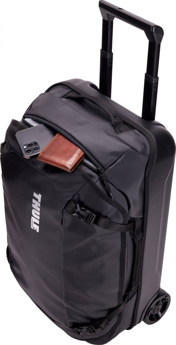Thule Thule | Carry-on Wheeled Duffel Suitcase, 55cm | Chasm | Luggage | Black | Waterproof