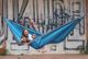 Ticket To The Moon Hamak dwuosobowy Original Hammock Aqua/Dark Grey 320x200cm (TMO1503)