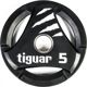 Tiguar Ολυμπιακός Δίσκος PU 5kg – Πλάκα Βάρους Πολυουρεθάνης για Μπάρα Γυμναστικής