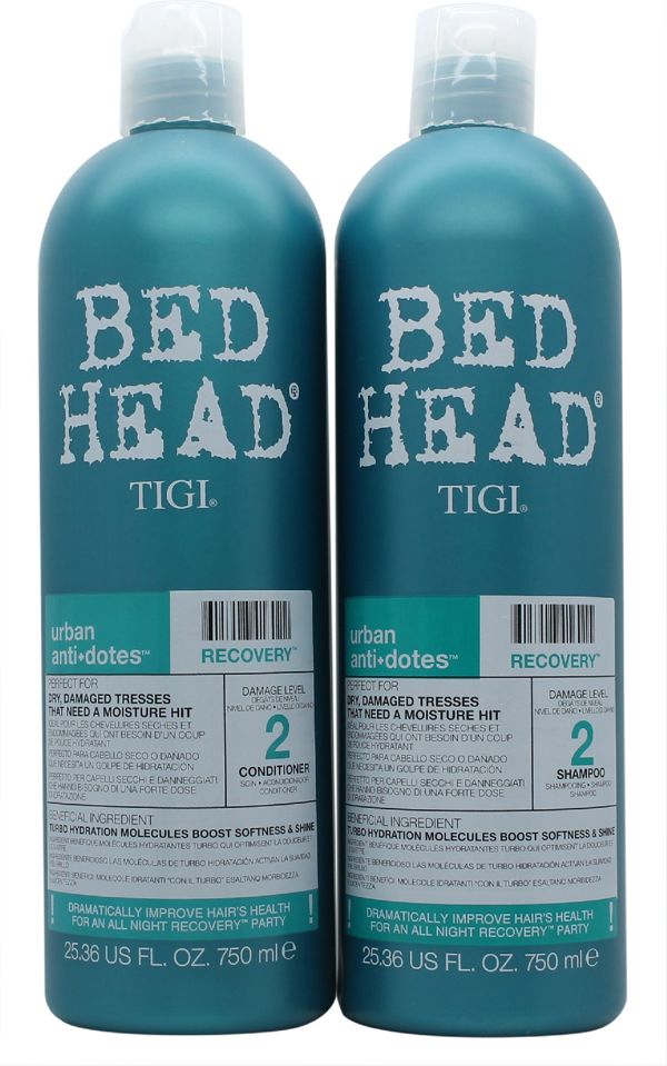 Tigi Bed Head Urban Antidotes Recovery Tweens (Γυναικείο) Σαμπουάν 750ml + Μαλακτικό Μαλλιών 750ml