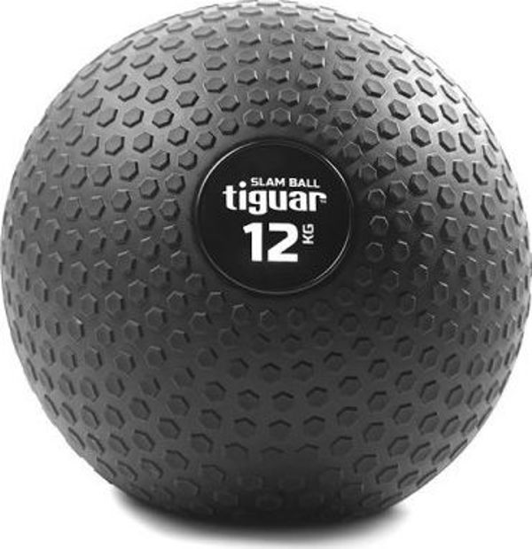 Tiguar Slam Ball Μπάλα Άσκησης 12 kg - Ανθεκτική Μπάλα Προπόνησης για Δύναμη και Εκρηκτικότητα