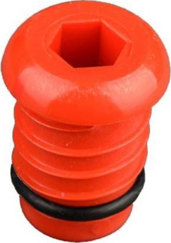 TI Group Πώμα Δοκιμής Στεγανότητας για Σωλήνα PEX 20x2,0mm, Κόκκινο