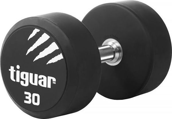 Tiguar Αλτήρας PU 30kg - Επαγγελματικός Αλτήρας από Πολυουρεθάνη με Αντιολισθητική Λαβή