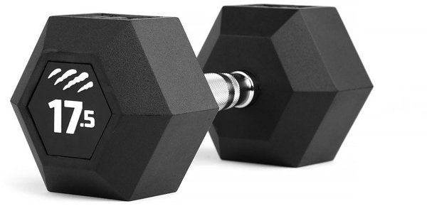 Αλτήρας Tiguar HEX 17,5 kg Εξάγωνος Αλτήρας Γυμναστικής