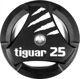 Tiguar Ολυμπιακός Δίσκος Βαρών PU 25 kg - Επαγγελματική Πλάκα Πολυουρεθάνης για Μπάρα