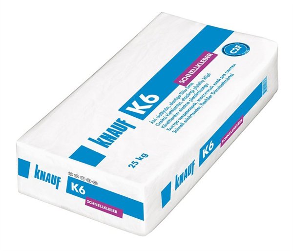 ΚΟΝΙΑΜΑ ΠΛΑΚΙΔΙΩΝ K6 SCHNELLKLEBER 25KG