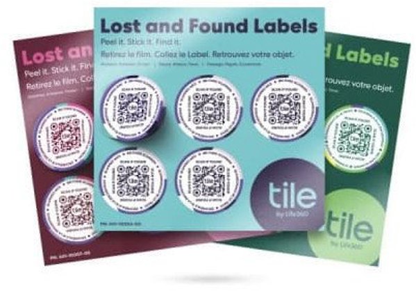 Ετικέτες Tile Lost and Found, συσκευασία 3 τεμαχίων