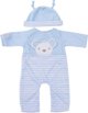 ΜΙΚΡΟΙ ΘΗΣΑΥΡΟΙ, Blue Bear Κούκλα, Καφέ Μαλλιά