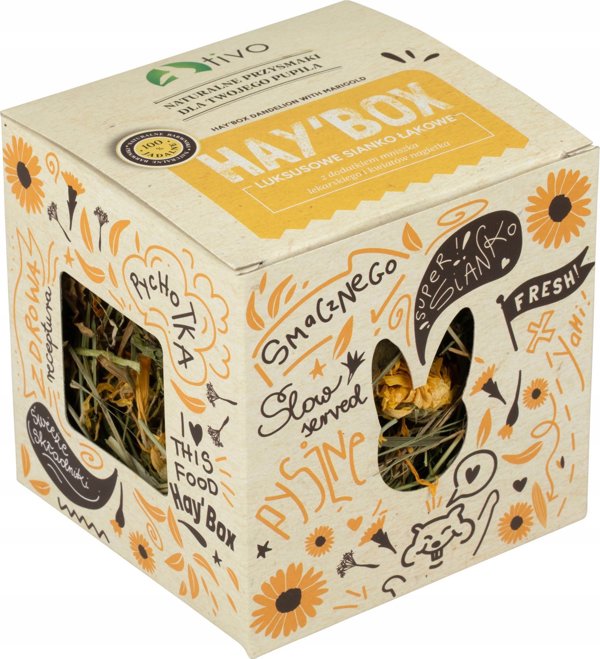 Tivo TIVO HAY BOX Πικραλίδα + κατιφέ 9x9x9cm