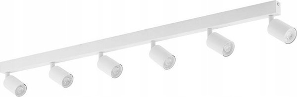 TK Lighting LAMP SPOT LIGHT TOP GU10 6X10W WH
