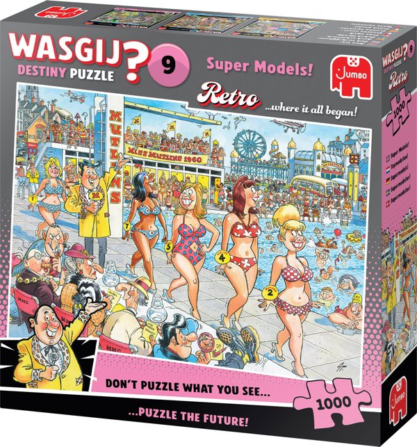 TMT Puzzle 1000 Wasgij Retro Modelki 02828