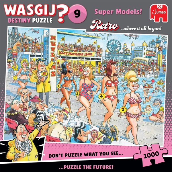 TMT Puzzle 1000 Wasgij Retro Modelki 02828