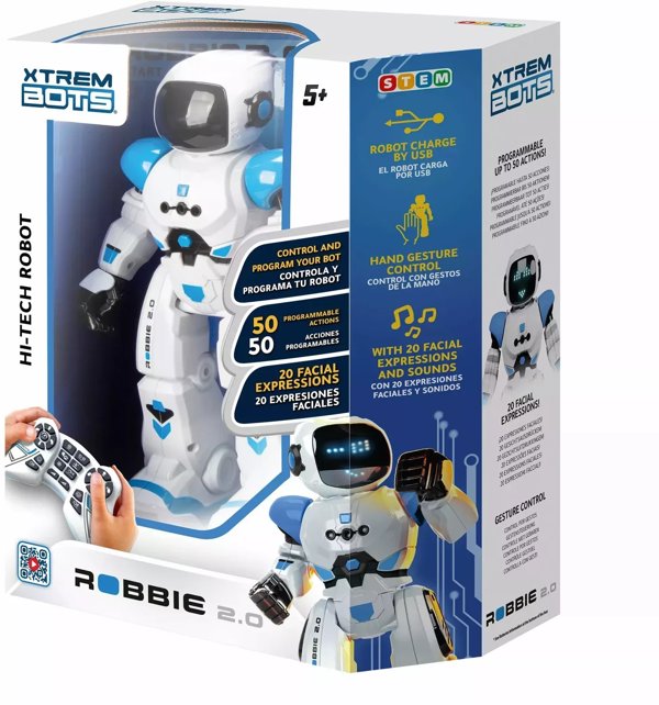 Tm Toys XTREM BOTS διαδραστικό ρομπότ Robbie bot 2.0 14218068 8436598032727