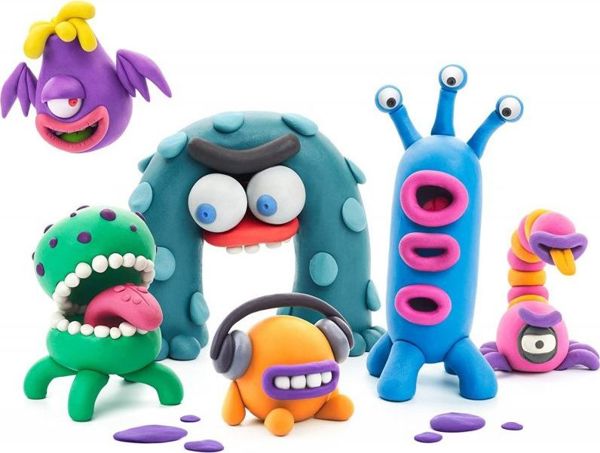 Tm Toys Πλαστελίνη Hey Clay Obcy