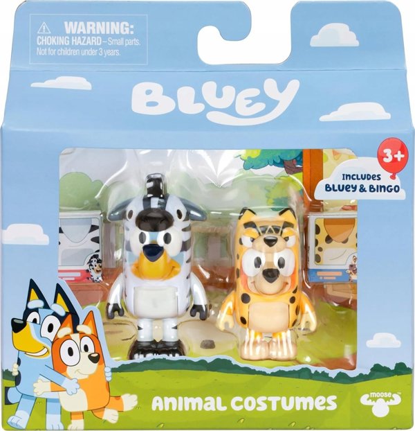 TMT BLUey fig.Stroje zwierzat 2pak BLU17649 17648