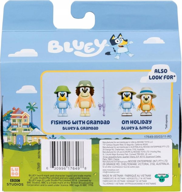 TMT BLUey fig.Stroje zwierzat 2pak BLU17649 17648